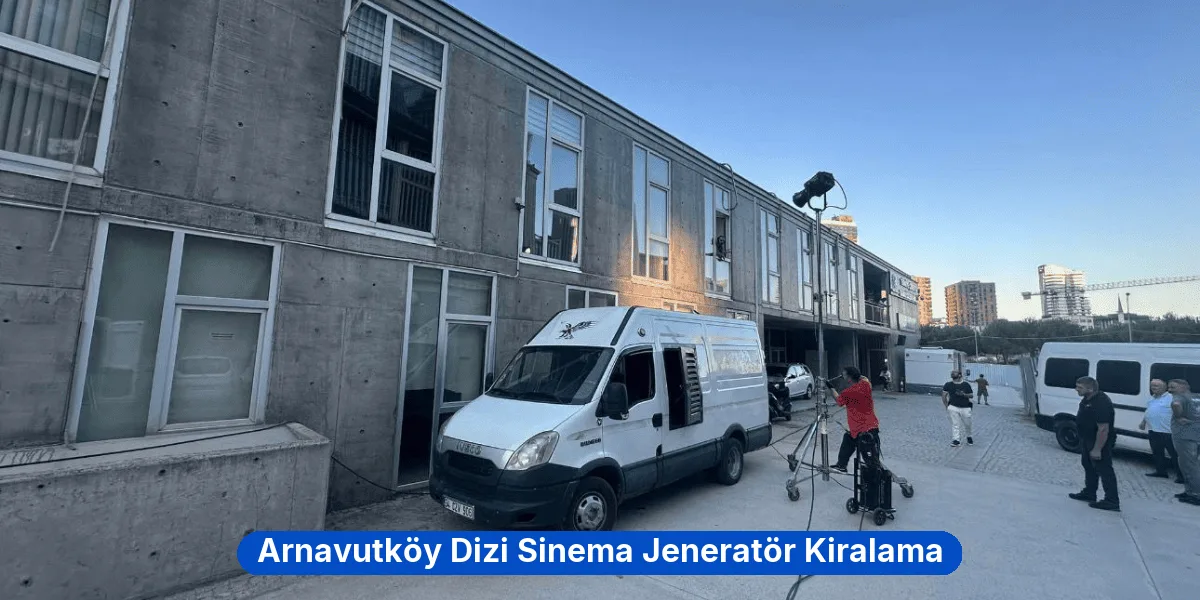 Arnavutköy Dizi Sinema Jeneratör Kiralama